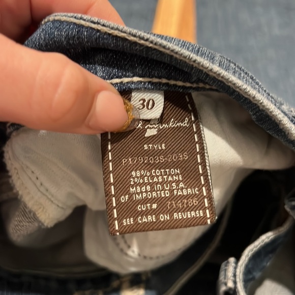 7 For All Mankind Roxanne Skinny Jean size 30 - Picture 4 of 6